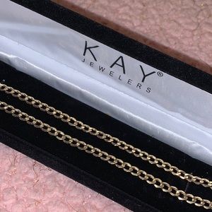 10K Yellow Gold Cuban Link 16” Chain ✨